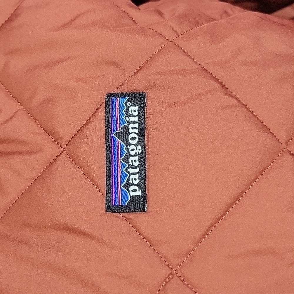 Patagonia Men's 3-in-1 Windsweep Ash Brown/ Orange Quilted Zip Up Jacket SZ: - Picture 2 of 8